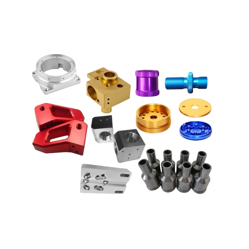 Präzisionsaluminium 6061 CNC-gefräste Teile, eloxiertes Aluminium