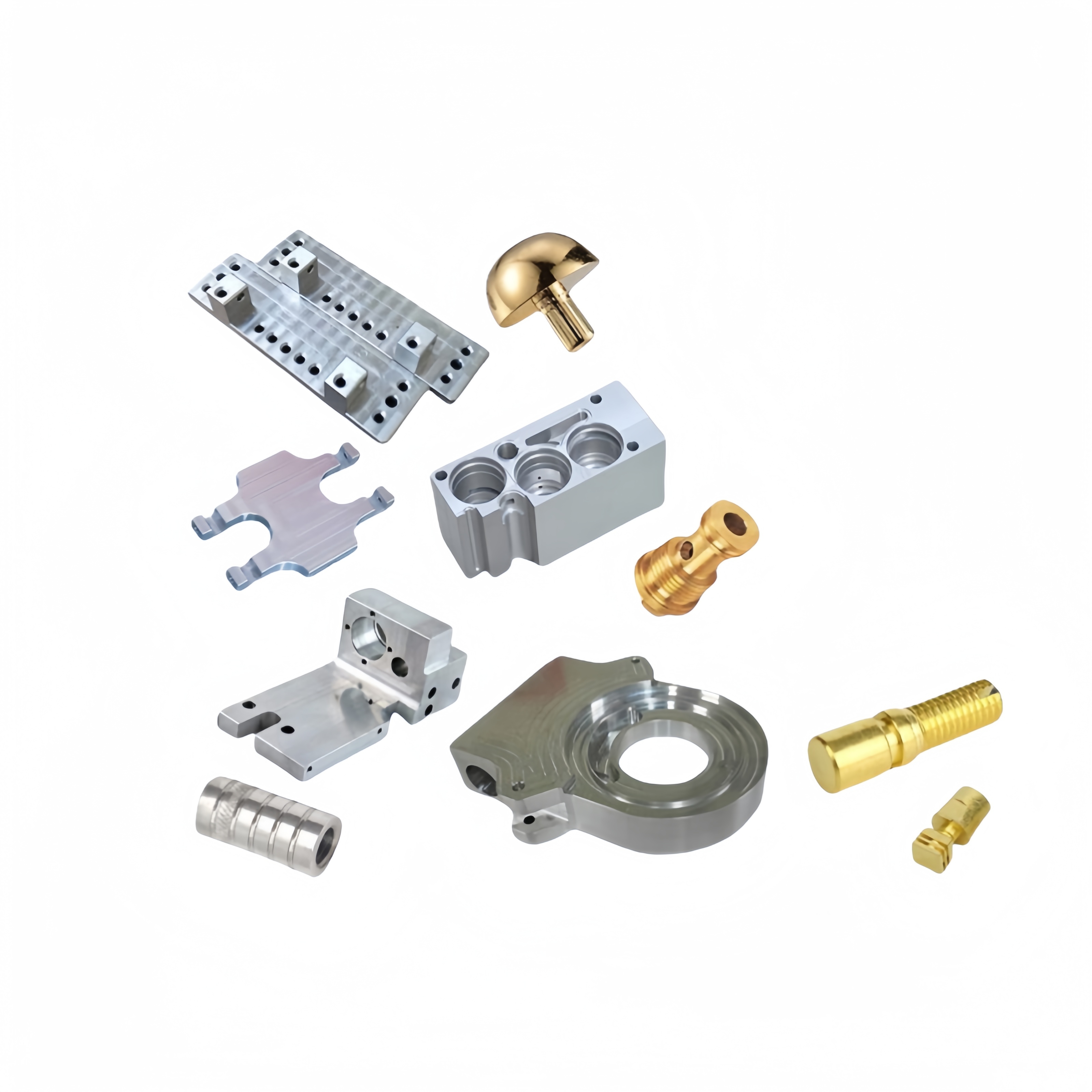 Kundenspezifischer Präzisions-CNC-Bearbeitungsservice für Edelstahl und Aluminium