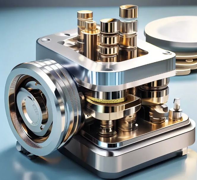 Ein Bild, das den Elektroplattenprozess darstellt und Metallablagerung auf ein Substrat für verbesserte Haltbarkeit und Erscheinung zeigt. 询问 Chatgpt
